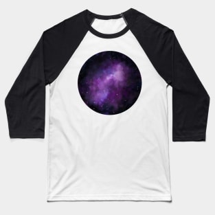 Purple galaxy Baseball T-Shirt